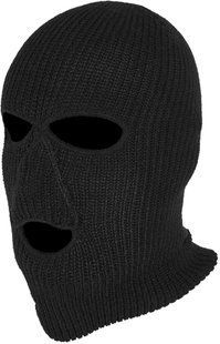Шапка-маска вязаная Norfin KNITTED BL (черная / 100% полиэст.) р.XL