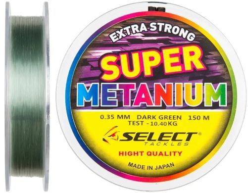 Жилка Select Metanium 0,35 мм 10,4 кг темно-зелена 150м