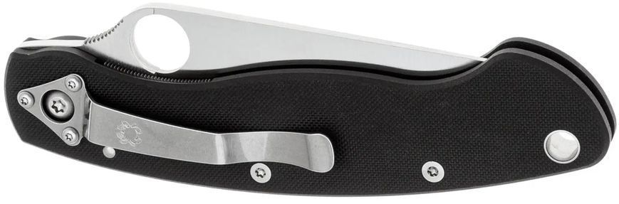 Нож Spyderco Military CPM S30V, G-10 ц:black
