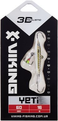 Балансир Viking Fishing Yeti Ice Jig 60mm 16.0g #13 Just Pike