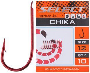 Крючок Select Chika #8 (10 шт / уп)