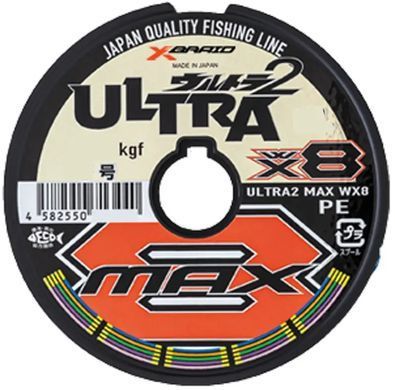 Шнур YGK X-Braid Ultra2 Max WX8 100m (5 colors) #1 8.8kg