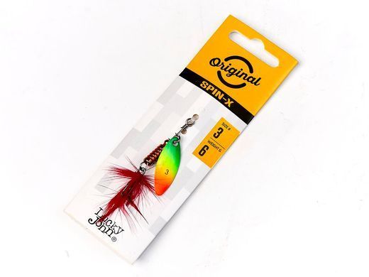 Блешня оберталка LJ SPIN X LONG 03 6.0г / FT