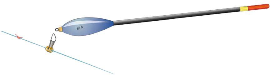 Крепление скользящее Stonfo 247 Slider Float Attachment для поплавка (маленькое)