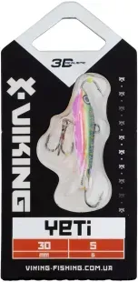 Балансир Viking Fishing Yeti Ice Jig 30mm 5.0g #22 Kingfisher Pink