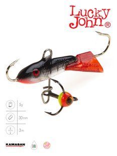 Балансир Lucky John CLASSIC 3 с тр. 30мм/31RT блистер