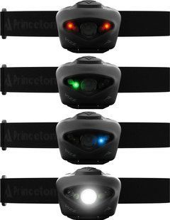 Фонарь налобный Princeton Tec Vizz RGB, 550 Lumens ц:black