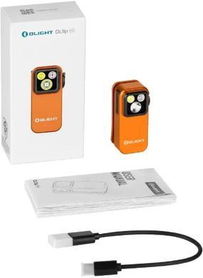 Фонарь Olight Oclip Pro ц:orange