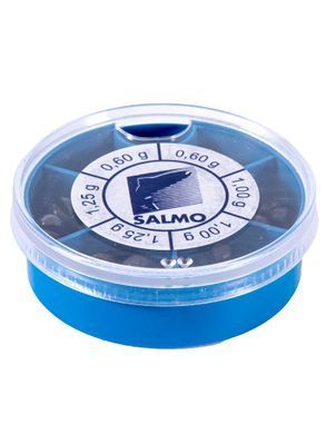 Грузило розрізне (набір) Salmo ДРОБИНКА KP 70г (2х0,6/2х1/2х1,25г)