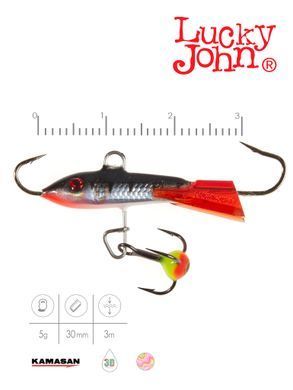 Балансир Lucky John CLASSIC 3 с тр. 30мм/31RT блистер