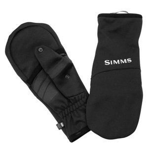 Перчатки Simms Freestone Foldover Mitt Black XXL