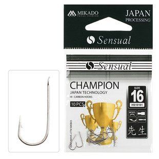 Крючок Mikado Sensual Champion №14 10шт. (nickel)
