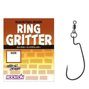 Гачок офсетний Varivas Rock-On Ring Gritter #2 4pcs (VA 68542)