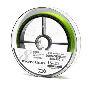 Шнур Daiwa UVF Morethan Dura Sensor X8+SI2 150m LG 12.0kg 0.205mm #1.5