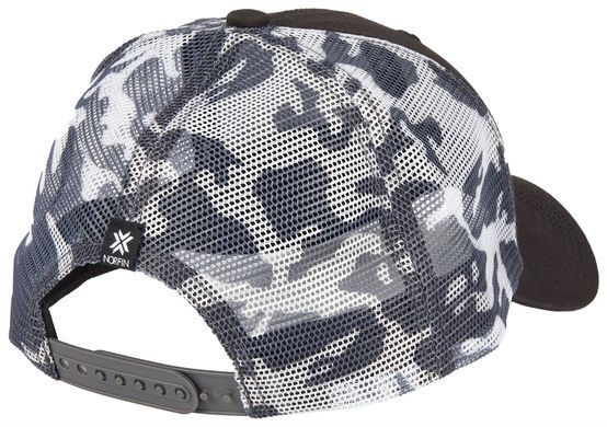 Бейсболка Norfin GREY/BLACK (серая/черная, сетка) / AM-6022