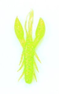 Силикон Nomura Real Craw (съедобный) 100мм 10.4гр. цвет-094 (yellow green) 6шт