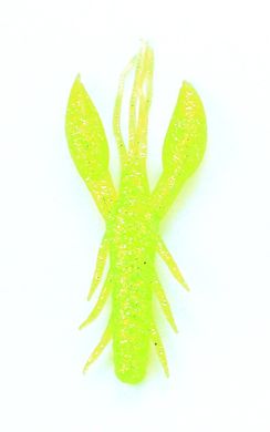 Силикон Nomura Real Craw (съедобный) 100мм 10.4гр. цвет-094 (yellow green) 6шт