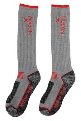Носки Norfin T4M ARCTIC MERINO HEAVY LONG (56% шерсть, 24% акрил,16% Ny, 4% эласт) р.(39-41) M