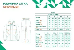 Штаны Chevalier Stratus Rain 2XL Green