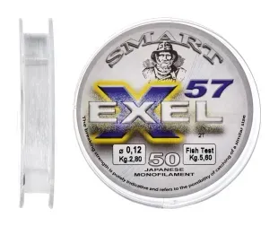 Леска Smart Exel 57 50m 0.07mm 1.1kg