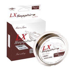 Леска Mikado Lx Sapphire Match 150м 0,22мм 6,6кг (коричневый)