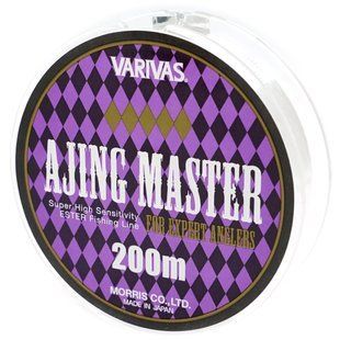 Леска Varivas Ajing Master Ester 200m 0.95kg 0.104mm (VA 15633)