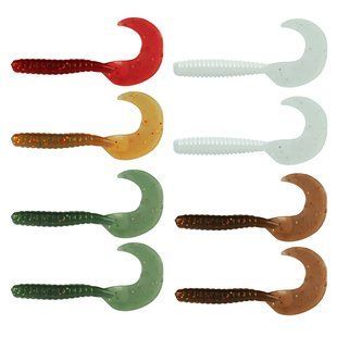 Силікон SPRO Curly Tail Assortement 7,5 cm