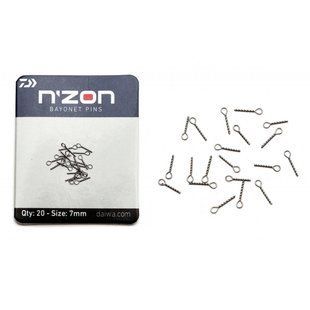 Вкрутка для бойлів Daiwa N'Zon Bayonet Pins 7mm 20pc