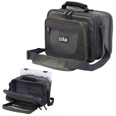 Сумка DAM Small Tackle Bag для риболовлі багатофункціональна + 2коробкі 30x20х25см