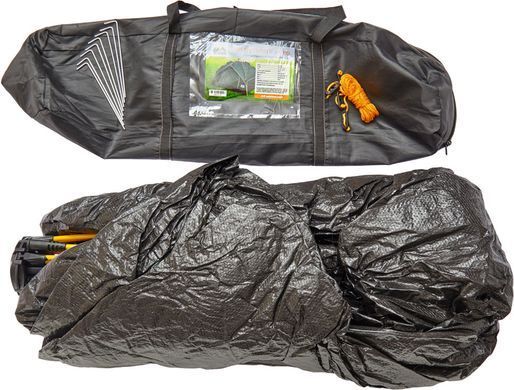 Палатка Skif Outdoor Adventure Auto II, 200x200 cm (3-х местная), ц:green