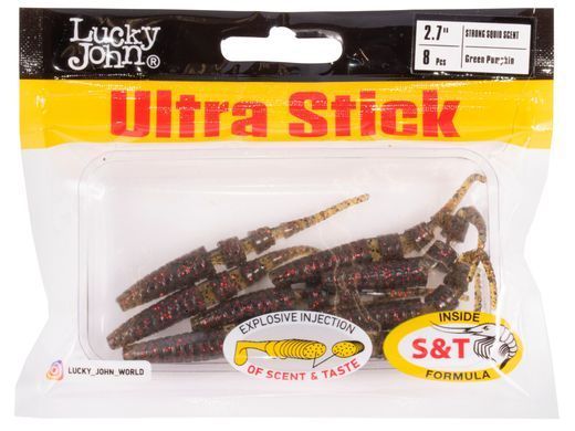 Слаги съедобные искусственные LJ Pro ULTRA STICK 2,7in (06.80)/T52 8шт.