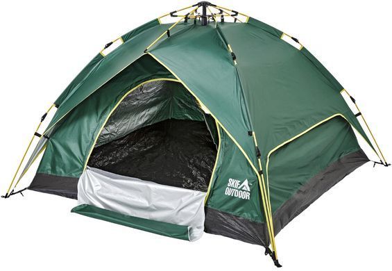 Палатка Skif Outdoor Adventure Auto II, 200x200 cm (3-х местная), ц:green