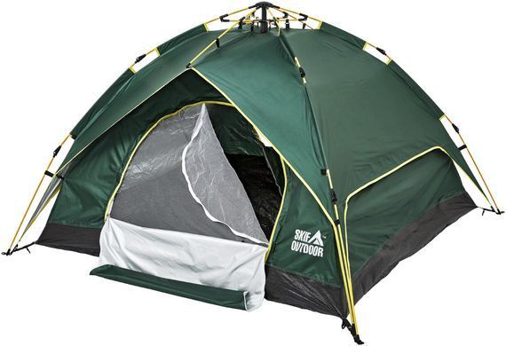 Палатка Skif Outdoor Adventure Auto II, 200x200 cm (3-х местная), ц:green