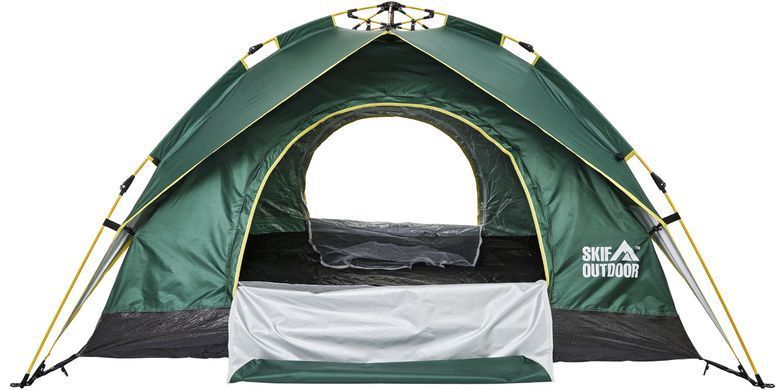 Палатка Skif Outdoor Adventure Auto II, 200x200 cm (3-х местная), ц:green