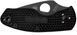 Нож Spyderco Ambitious Lightweight Black Blade, 8Cr13MoV, FRN ц:black