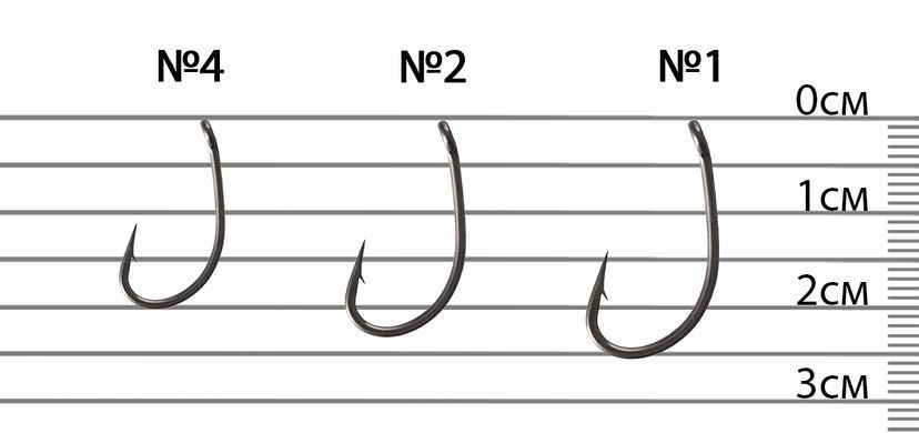 Крючок Brain Curve Shank #2 (10 шт / уп)