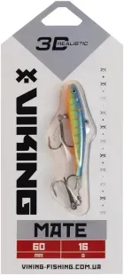 Балансир Viking Fishing Mate Ice Jig 60mm 17g #21 Kingfisher Green