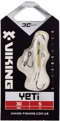 Балансир Viking Fishing Yeti Ice Jig 30mm 5.0g #13 Just Pike