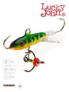 Балансир Lucky John CLASSIC 3 с тр. 30мм/31RT блистер