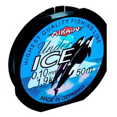 Леска Mikado Under Ice 50м 0,16мм 3,4кг (прозрачный) 1шт. (pack 10)
