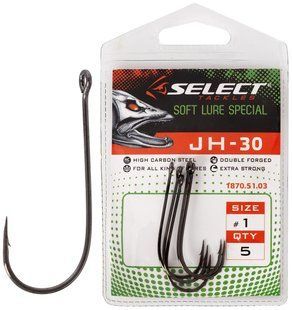 Крючок Select JH-30 #1 (5 шт / уп)