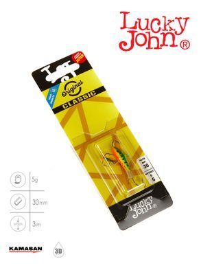 Балансир Lucky John CLASSIC 3 с тр. 30мм/31RT блистер