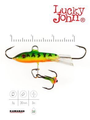 Балансир Lucky John CLASSIC 3 с тр. 30мм/31RT блистер