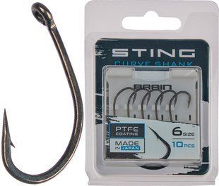 Крючок Brain Sting Curve Shank #4 (10 шт/уп)