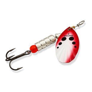 Блесна Williams Vortex Garni 14.17gr Ред и белый на Silver (V5D-RW)