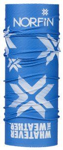 Шарф - защита лица/шеи/головы Norfin BANDANA BLUE (PL,голубой / белый) / AM-6525