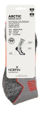 Носки Norfin T4M ARCTIC MERINO HEAVY LONG (56% шерсть, 24% акрил,16% Ny, 4% эласт) р.(45-47) XL