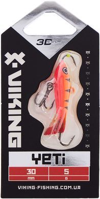 Балансир Viking Fishing Yeti Ice Jig 30mm 5.0g #15 Pink Moon