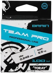 Леска Brain Team Pro 100m 0.243mm 5.5kg