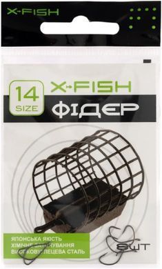 Гачок X-Fish Фідер #14 (8 шт/уп)